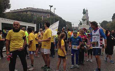 Asilo Mariuccia la corsa a Milano insieme ai Podisti da Marte 063