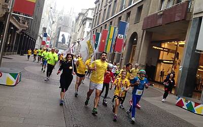 Asilo Mariuccia la corsa a Milano insieme ai Podisti da Marte 090