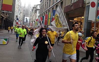 Asilo Mariuccia la corsa a Milano insieme ai Podisti da Marte 091