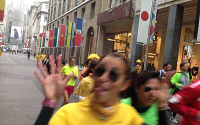 Asilo Mariuccia la corsa a Milano insieme ai Podisti da Marte 097