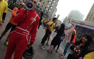 Asilo Mariuccia la corsa a Milano insieme ai Podisti da Marte 104