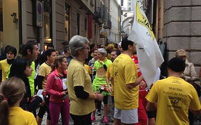 Asilo Mariuccia la corsa a Milano insieme ai Podisti da Marte 106