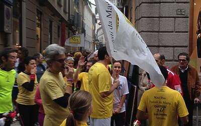 Asilo Mariuccia la corsa a Milano insieme ai Podisti da Marte 107