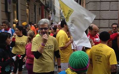 Asilo Mariuccia la corsa a Milano insieme ai Podisti da Marte 108