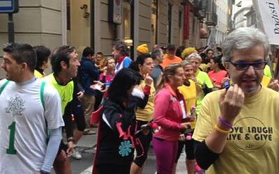 Asilo Mariuccia la corsa a Milano insieme ai Podisti da Marte 109