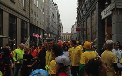 Asilo Mariuccia la corsa a Milano insieme ai Podisti da Marte 113