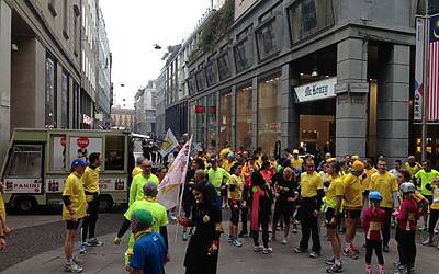 Asilo Mariuccia la corsa a Milano insieme ai Podisti da Marte 116