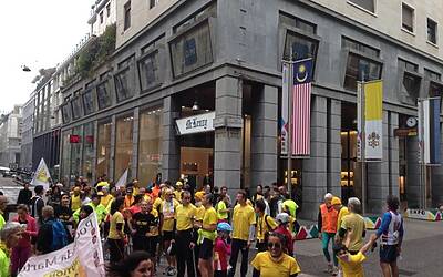 Asilo Mariuccia la corsa a Milano insieme ai Podisti da Marte 118