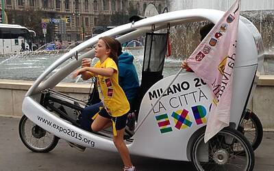 Asilo Mariuccia la corsa a Milano insieme ai Podisti da Marte 128