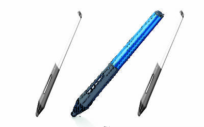 CS500 IntuosCreativeStylus Blue Solo Angle CMYK