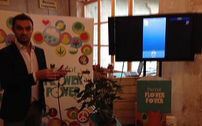 Connettere le piante ad internet con Parrot Flower Power il primo sensore wireless intelligente dotato di tecnologia Bluetooth Smart 03