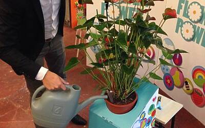 Connettere le piante ad internet con Parrot Flower Power il primo sensore wireless intelligente dotato di tecnologia Bluetooth Smart 25