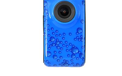 Geko with blue case x