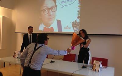 Il libro di Marco Camisani Calzolari il lancio e la presentazione del Mondo Digitale edito da Mondadori 05