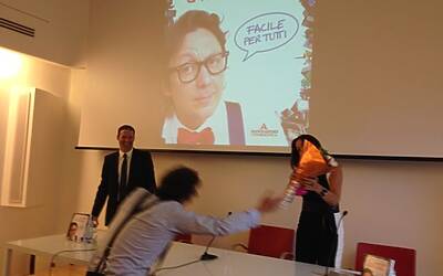 Il libro di Marco Camisani Calzolari il lancio e la presentazione del Mondo Digitale edito da Mondadori 06