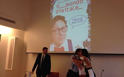 Il libro di Marco Camisani Calzolari il lancio e la presentazione del Mondo Digitale edito da Mondadori 14
