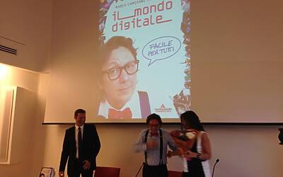 Il libro di Marco Camisani Calzolari il lancio e la presentazione del Mondo Digitale edito da Mondadori 15