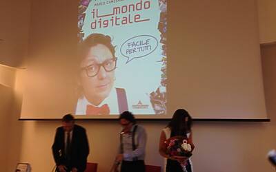 Il libro di Marco Camisani Calzolari il lancio e la presentazione del Mondo Digitale edito da Mondadori 16