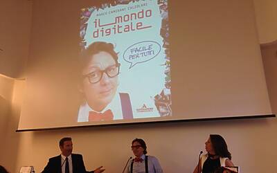 Il libro di Marco Camisani Calzolari il lancio e la presentazione del Mondo Digitale edito da Mondadori 18