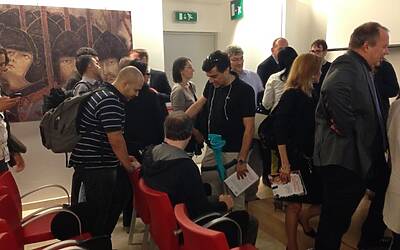 Il libro di Marco Camisani Calzolari il lancio e la presentazione del Mondo Digitale edito da Mondadori 38