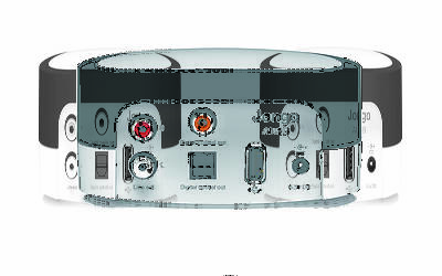 Jongo A2 Black White Back