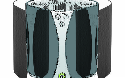 Jongo S3 Black White Front