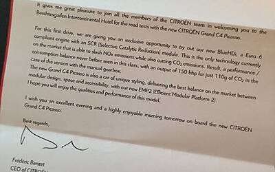 Quando la tecnologia incontra lambiente Citroen Grand C4 Picasso il Tecnospace che inquina meno di una sigaretta 021