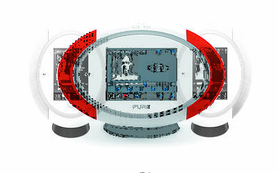 Sensia 200D Connect Burnt Orange Front No Remote