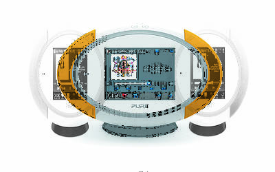 Sensia 200D Connect Mango Front No Remote