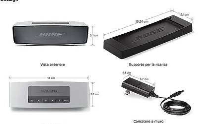 BOSE SoundLink Mini dettagli