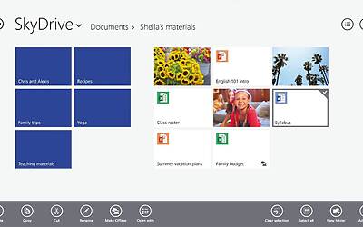 Microsoft Windows 8.1 SkyDrive