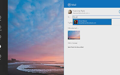 Microsoft Windows 8.1 Snapped apps