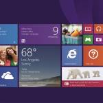 Microsoft Windows 8.1 Start screen1