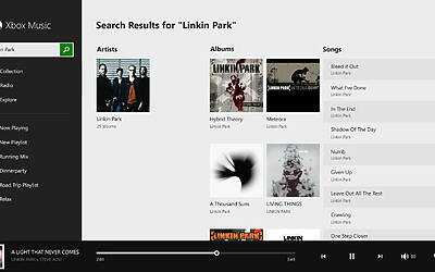 Microsoft Windows 8.1 Xbox Music
