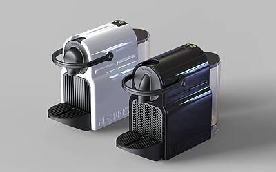 Nespresso Inissia Black and White
