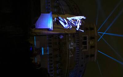 PS4 Roma Castel Sant Angelo 3D Mapping 0