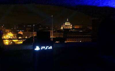 PS4 Roma Castel Sant Angelo 3D Mapping 10