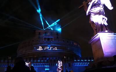 PS4 Roma Castel Sant Angelo 3D Mapping 32