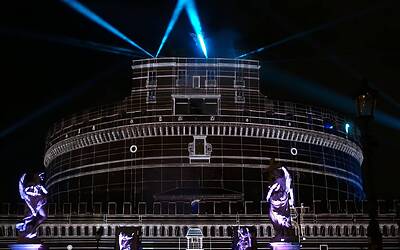 PS4 Roma Castel Sant Angelo 3D Mapping 35