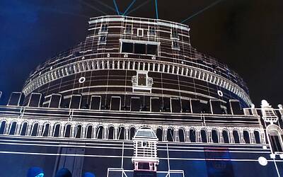 PS4 Roma Castel Sant Angelo 3D Mapping 5