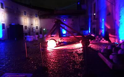 PS4 Roma Castel Sant Angelo 3D Mapping 9