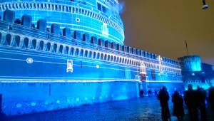 Roma PS4 Castel Sant Angelo 3D Mapping 43