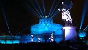 Roma PS4 Castel Sant Angelo 3D Mapping 49