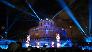 Roma PS4 Castel Sant Angelo 3D Mapping 52