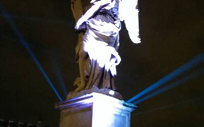 Roma PS4 Castel Sant Angelo 3D Mapping 66