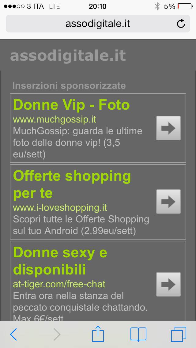 SCREENSHOT ASSODIGITALE