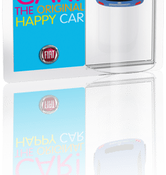 fiat 500 blue pack 4gb mirror