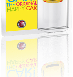 fiat 500 yellow pack 4gb mirror