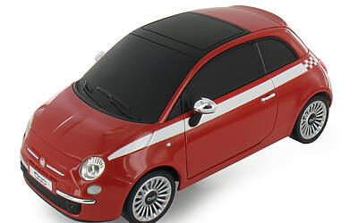 fiat 500 red iso