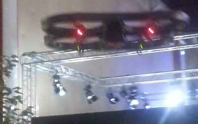 Drone in attività